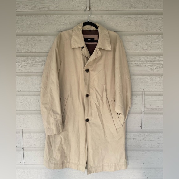 New! Hugo Boss Trench coat - Picture 1 of 3